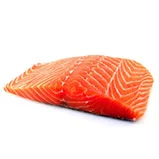 image of a slice of salmon used to cook healthy dog food and healthy cat food recipes by Petchef