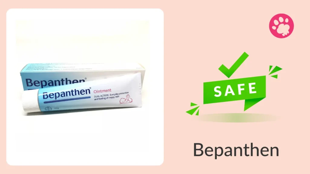 Is Bepanthen safe for dogs?