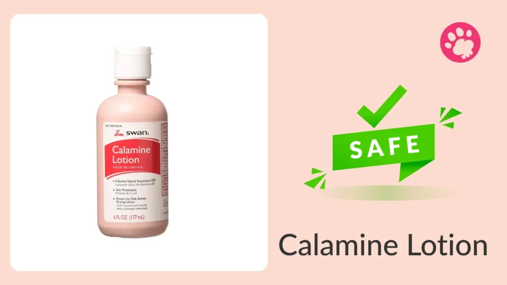 Is Calamine Lotion safe for my dog?