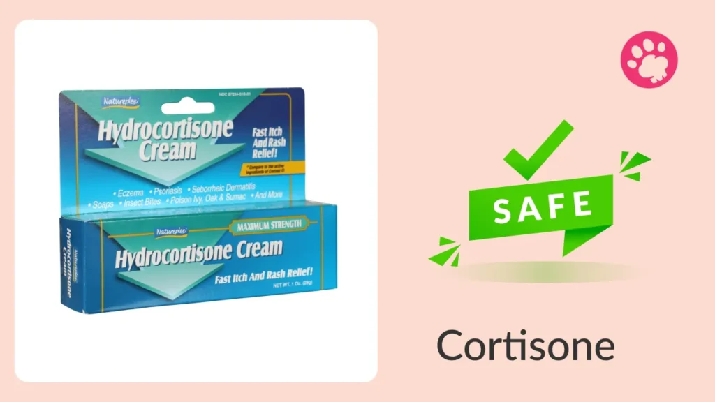 Is Cortisone safe for cats?