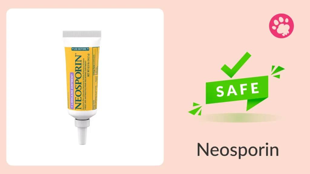 Is Neosporin safe for cats?