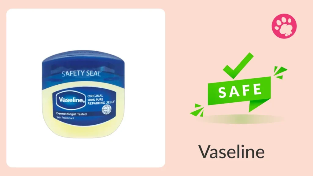 Is Vaseline safe for cats?